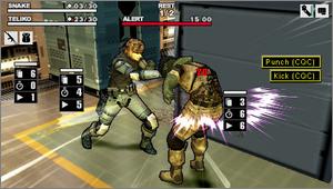 Pantallazo de Metal Gear Acid 2 para PSP
