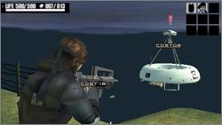 Pantallazo de Metal Gear Acid para PSP