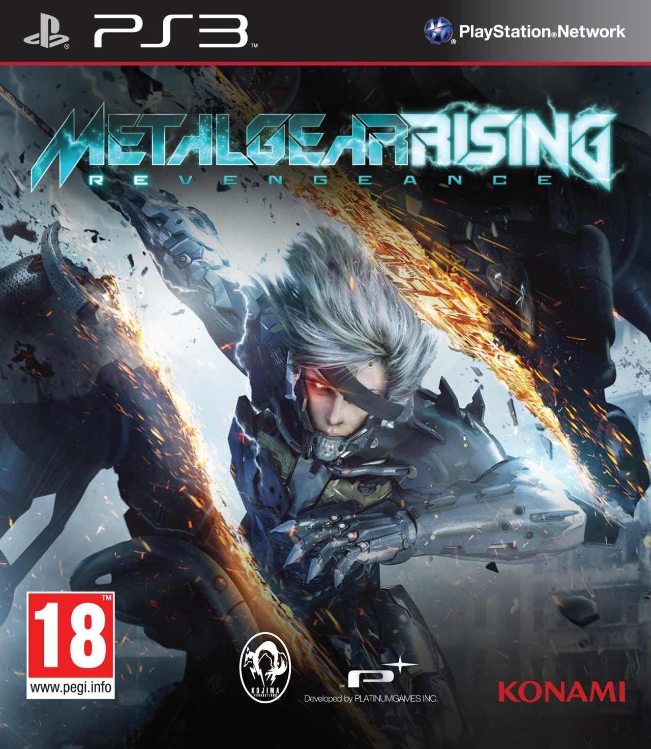 Caratula de Metal Gear Rising: Revengeance para PlayStation 3
