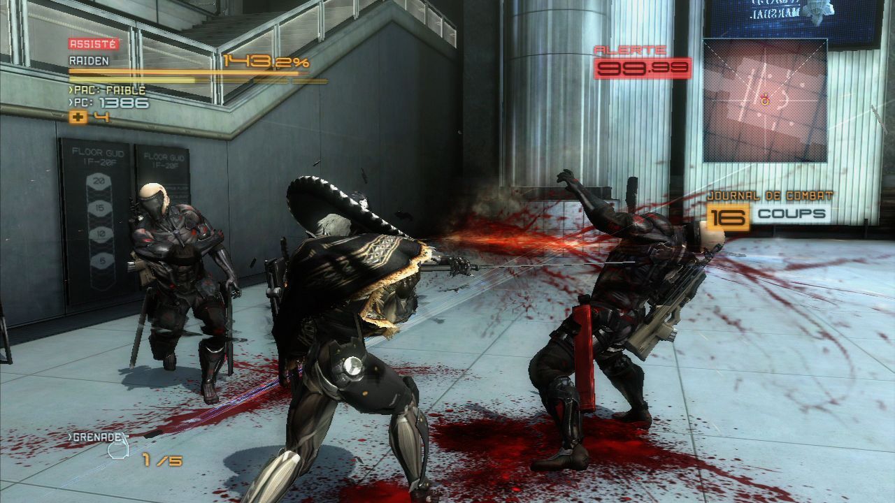 Pantallazo de Metal Gear Rising: Revengeance para Xbox 360