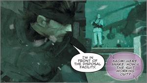 Pantallazo de Metal Gear Solid: Digital Graphic Novel para PSP