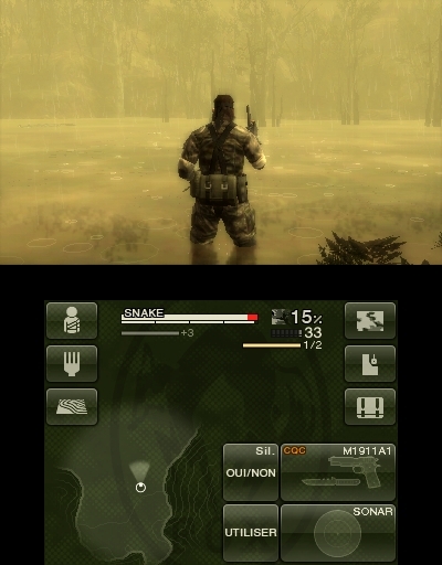 Pantallazo de Metal Gear Solid: Snake Eater 3D para Nintendo 3DS