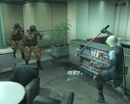 Pantallazo de Metal Gear Solid 2: Substance para PlayStation 2