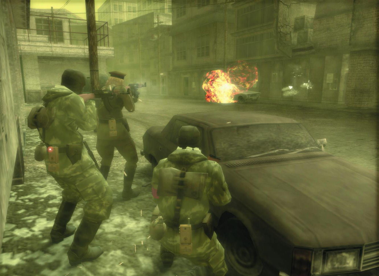 Pantallazo de Metal Gear Solid 3: Subsistence para PlayStation 2