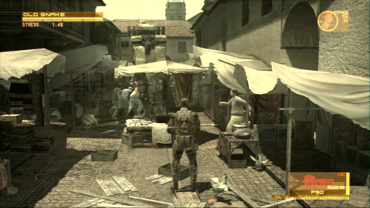 Pantallazo de Metal Gear Solid 4 : Guns of the Patriots para PlayStation 3