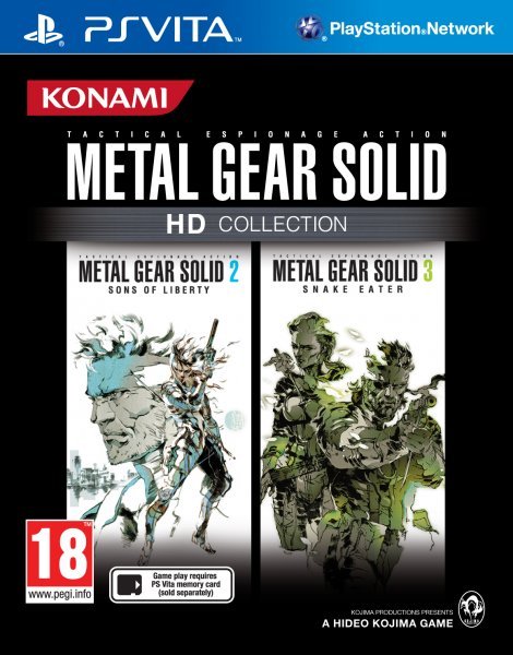 Caratula de Metal Gear Solid HD Collection para PS Vita