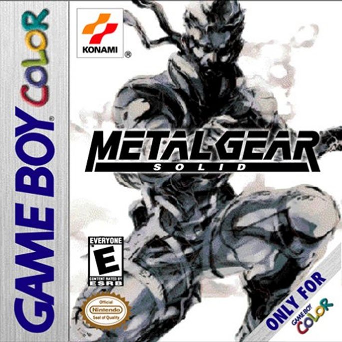 Caratula de Metal Gear Solid para Game Boy Color