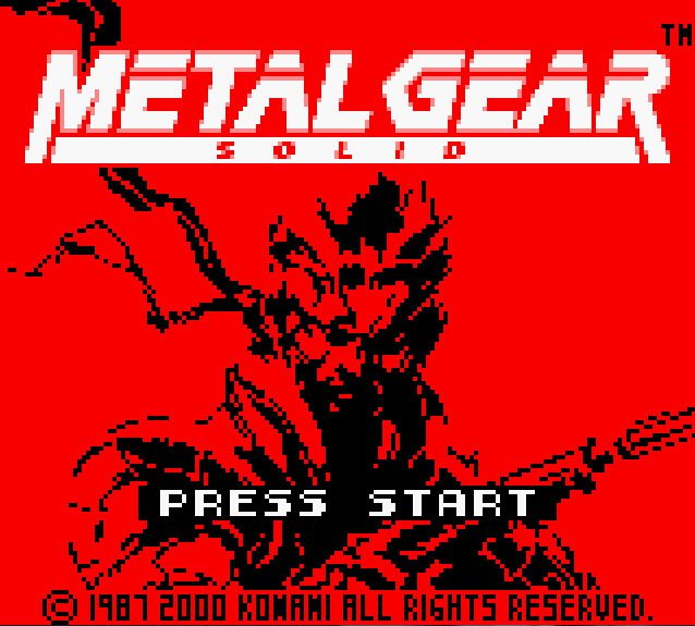 Pantallazo de Metal Gear Solid para Game Boy Color