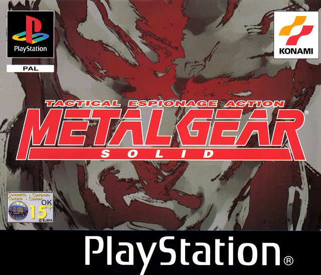 Caratula de Metal Gear Solid para PlayStation