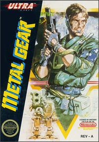 Caratula de Metal Gear para Nintendo (NES)