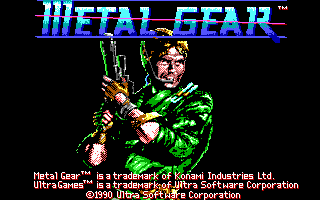 Pantallazo de Metal Gear para PC