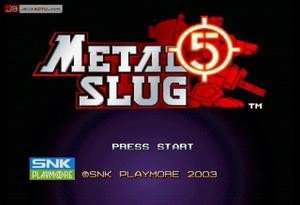 Pantallazo de Metal Slug 5 para PlayStation 2
