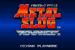 Pantallazo de Metal Slug Advance (Japonés) para Game Boy Advance