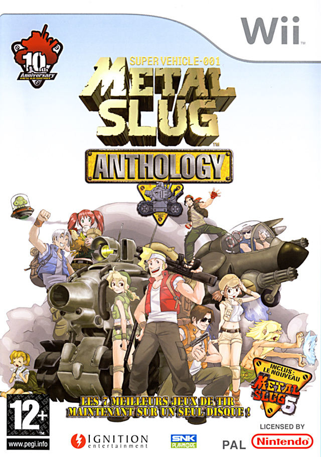 Caratula de Metal Slug Anthology para Wii