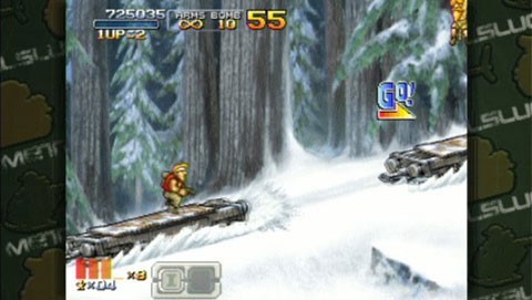 Pantallazo de Metal Slug Double XX para PSP
