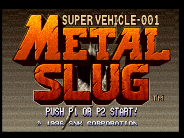 Pantallazo de Metal Slug para PlayStation