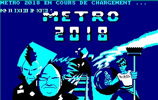 Pantallazo de Metro 2018 para Amstrad CPC