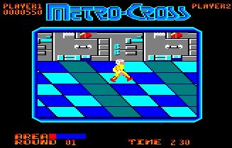 Pantallazo de Metro Cross para Amstrad CPC