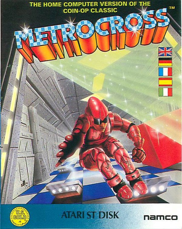 Caratula de Metro-Cross para Atari ST