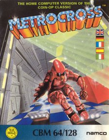 Caratula de Metro-Cross para Commodore 64