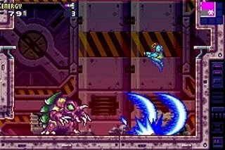 Pantallazo de Metroid Fusion para Game Boy Advance