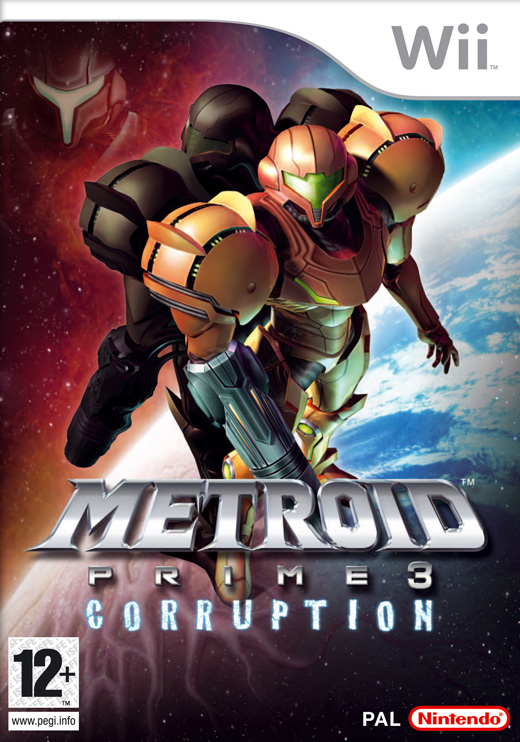 Caratula de Metroid Prime 3: Corruption para Wii