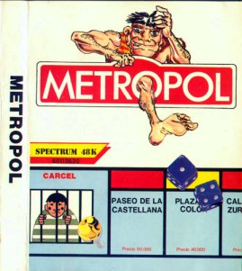 Caratula de Metropol para Spectrum