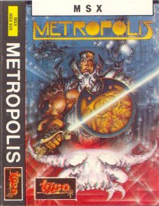 Caratula de Metropolis para MSX