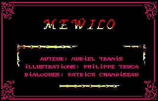 Pantallazo de Mewilo para Amstrad CPC