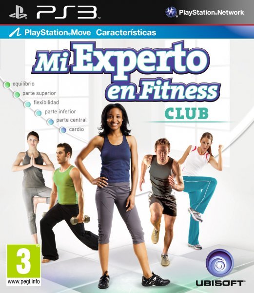 Caratula de Mi Experto En Fitness Club para PlayStation 3