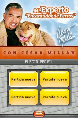 Pantallazo de Mi Experto en Perros: Con César Millán para Nintendo DS