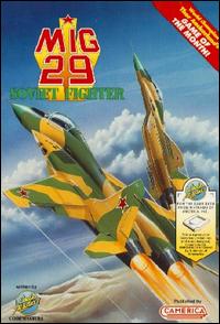 Caratula de MiG 29 Soviet Fighter para Nintendo (NES)