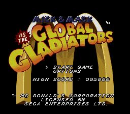Pantallazo de Mick & Mack as the Global Gladiators para Sega Megadrive