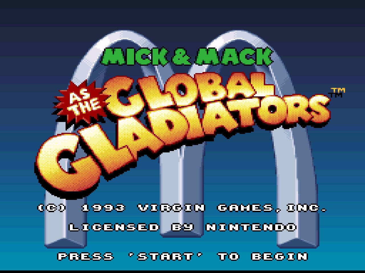 Pantallazo de Mick & Mack as the Global Gladiators para Super Nintendo