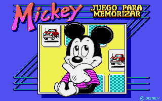 Pantallazo de Mickey Juego para Memorizar para PC