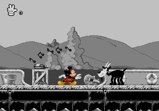 Pantallazo de Mickey Mania: The Timeless Adventures of Mickey Mouse para Sega Megadrive