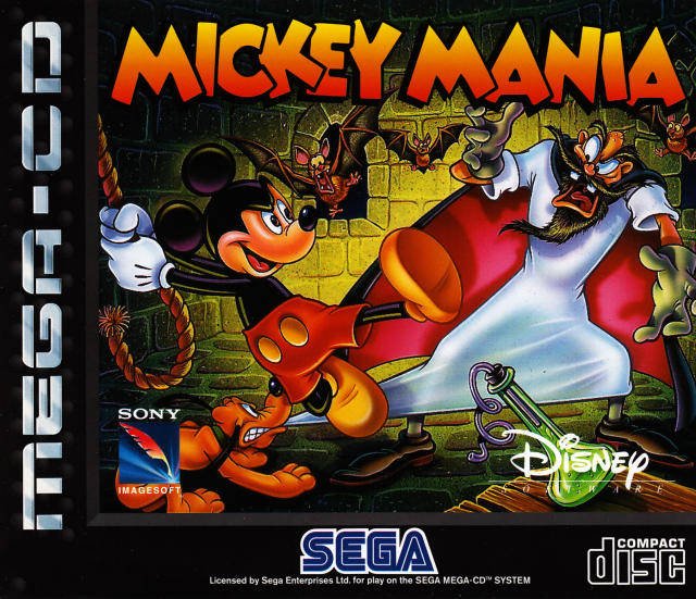 Caratula de Mickey Mania: The Timeless Adventures of Mickey Mouse para Sega CD
