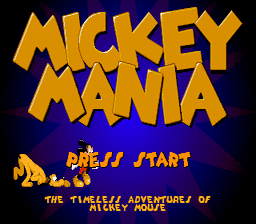 Pantallazo de Mickey Mania (Japonés) para Super Nintendo