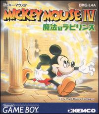 Caratula de Mickey Mouse IV para Game Boy