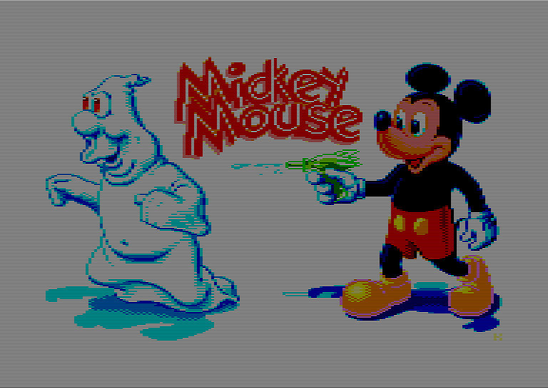 Pantallazo de Mickey Mouse para Amstrad CPC