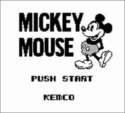 Pantallazo de Mickey Mouse para Game Boy