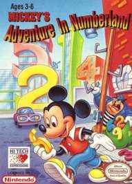 Caratula de Mickey's Adventures in Numberland para Nintendo (NES)