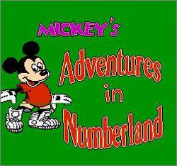Pantallazo de Mickey's Adventures in Numberland para Nintendo (NES)