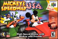 Caratula de Mickey's Speedway USA para Nintendo 64