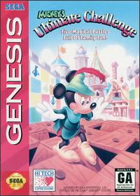 Caratula de Mickey's Ultimate Challenge para Sega Megadrive