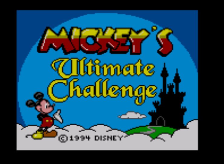 Pantallazo de Mickey's Ultimate Challenge para Sega Master System