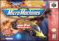 Caratula de Micro Machines 64 Turbo para Nintendo 64