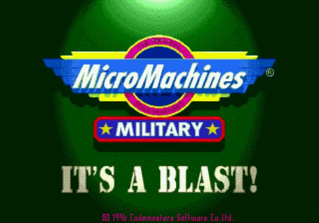 Pantallazo de Micro Machines Military para Sega Megadrive