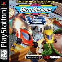 Caratula de Micro Machines V3 para PlayStation