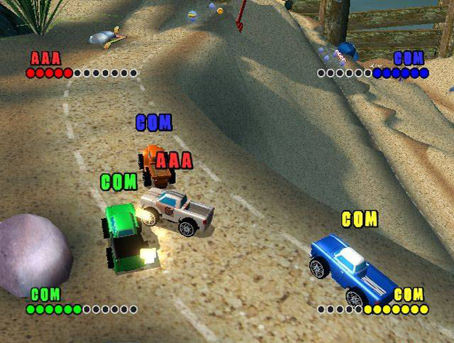 Pantallazo de Micro Machines v4 para PlayStation 2